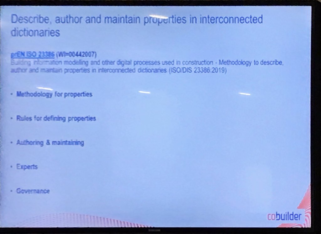 “Data is hard” but we need to make it simple says <a href="/kantrellk/">KantrellK</a> 
We need to use the standards that exist! Data templates, ISO standards &amp; data dictionaries
Use #IFC folks!!