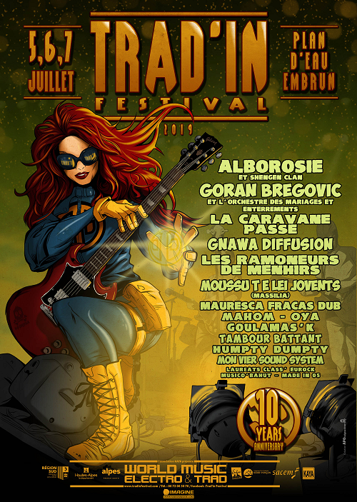 🔥🔥🔥🔥Voici l'affiche de l'édition 2019 🔥🔥🔥🔥 Préparez vos costumes de Super-Héros et faisons de cet anniversaire des 10 ans une fête magnifique !!! tradinfestival.com ...