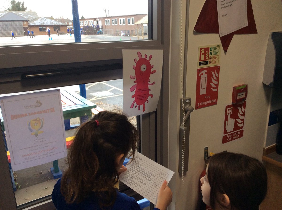 SketchleyHill's tweet image. Children are exploring germs! #questioning