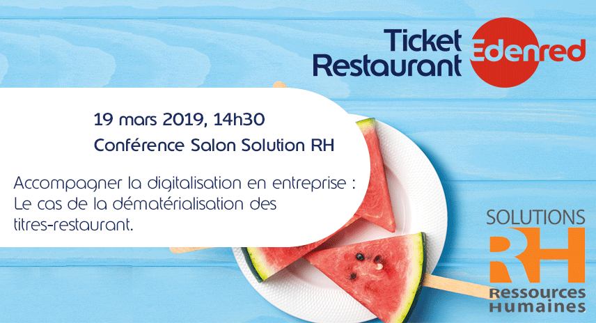 EdenredFrance's tweet photo. Transformation des organisations, évolutions des attentes collaborateurs.. L'entreprise change !
@FrancoisAlonge, Directeur des Ventes, partagera son expérience de la digitalisation, à partir de l’exemple de la dématérialisation du #TicketRestaurant au salon @Solutions_RH
#SSRH https://t.co/y1QRs6p1go