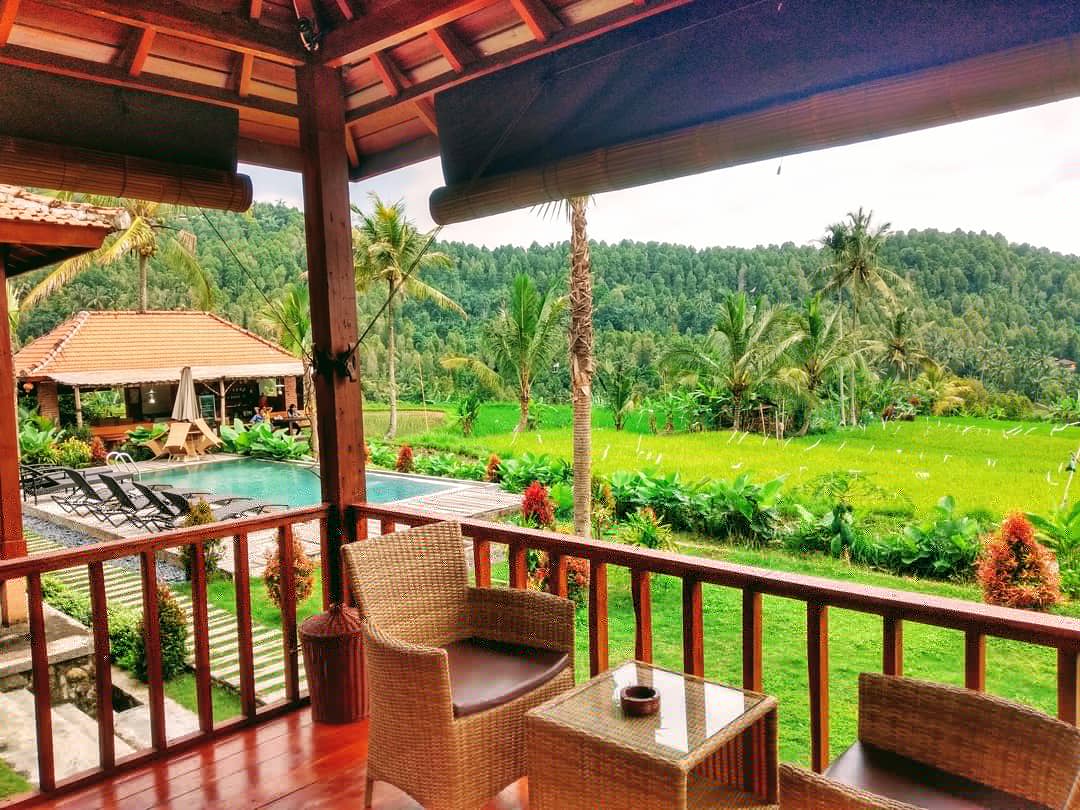 GlobalGoose's tweet image. We took a very long and winding road and now we are in the middle of nowhere in the mountains of Bali. I think I'm in love with this view. 😍🇮🇩🌴