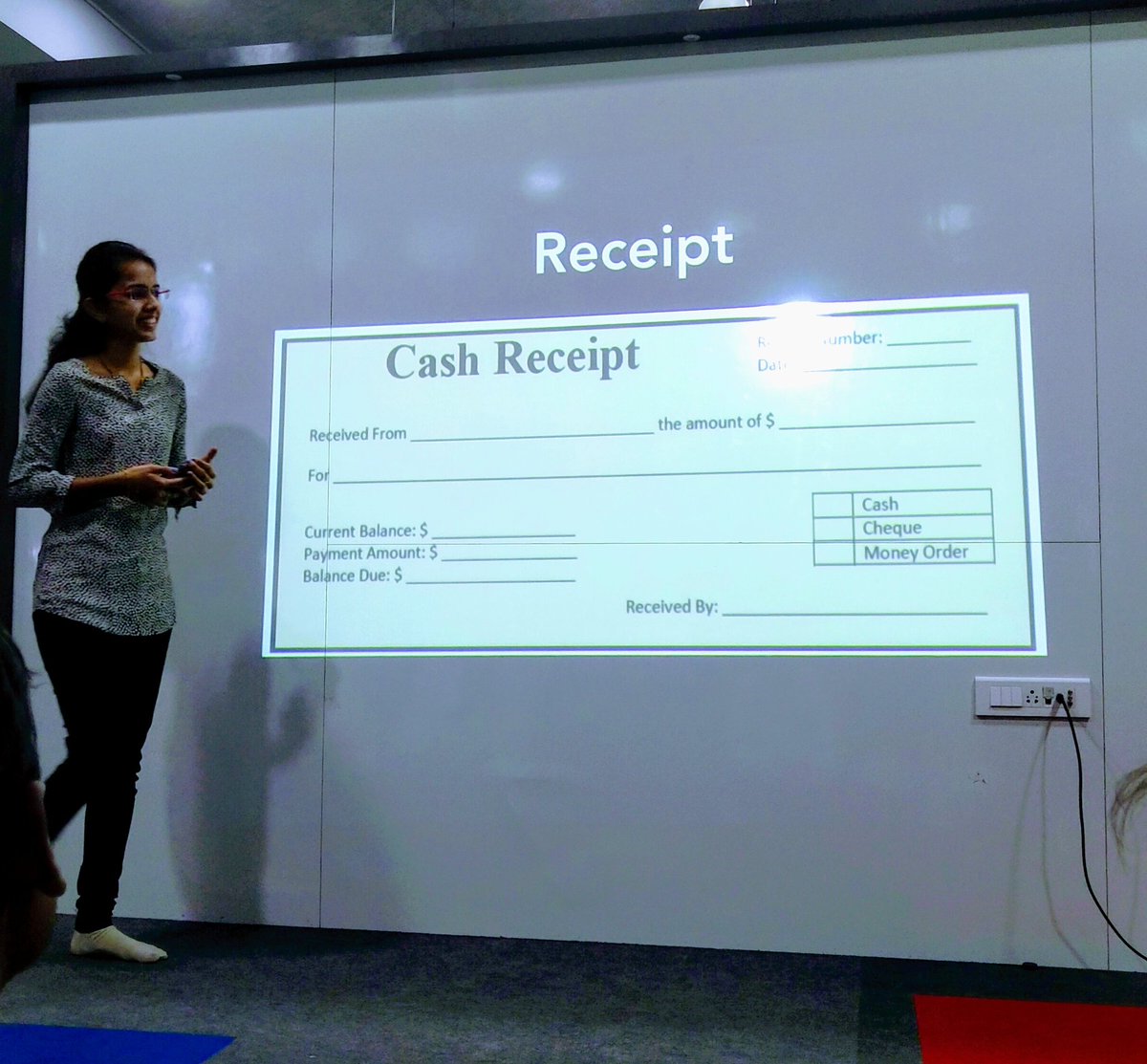 priyankab_WP's tweet photo. Wonderful #wedtalk by @GatiShah1 in @multidots on "Pronunciation"
#multidots #pronunciation #sessions #speech https://t.co/rrALoC94W3