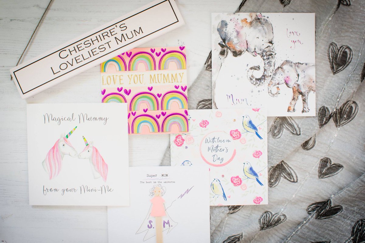 Say Happy #MothersDay to Cheshire's loveliest Mum with a card from one of our fabulous suppliers from The Barn! 

These designs come from <a href="/louisemulgrew1/">Louise Mulgrew</a> <a href="/BexyBooLtd/">Bexy Boo Ltd</a> <a href="/WendyJonesB/">Wendy Jones-Blackett</a> 
<a href="/katie_phythian/">KatiePhythian Design</a> &amp; <a href="/JanieWilsonltd/">Janie Wilson Ltd</a> 💕

#theholliesfarmshop #littlebudworth #lowerstretton #cheshire