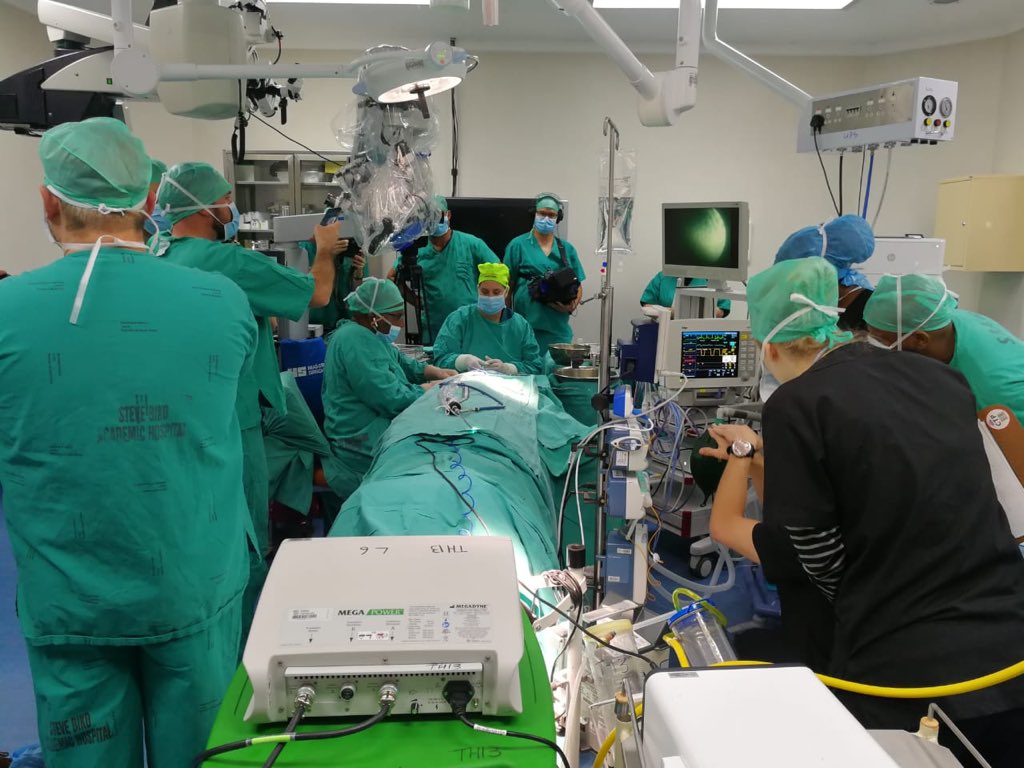 MasegoRahlaga's tweet photo. #EarTransplant The Univeristy of Pretoria has made a breakthrough in ear operations - that could be the answer to helping those with conductive hearing.

@eNCA https://t.co/9xqRmpDJx6