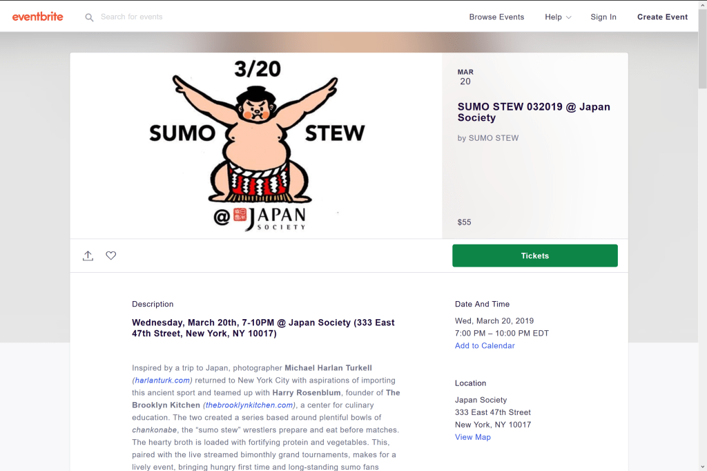 LordBermondsey's tweet photo. #SumoStew NYC: Chanko Pop-up @ Japan Society 3/20 https://t.co/W033r9jiAN https://t.co/ZUOMGU9yfM