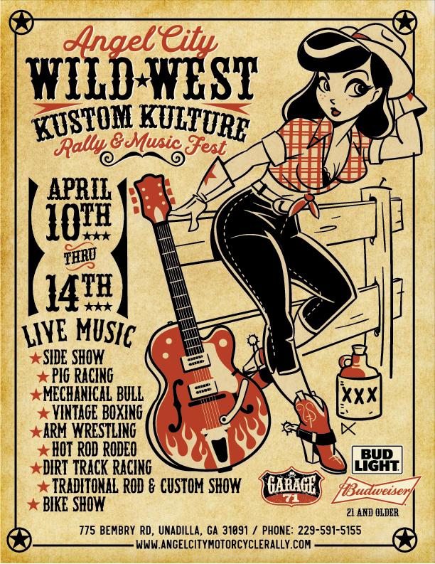 Angel City’s “Wild West Kustom Kulture Rally &amp; Music Fest”! captainandmaybelle.com/2019/03/13/ang…