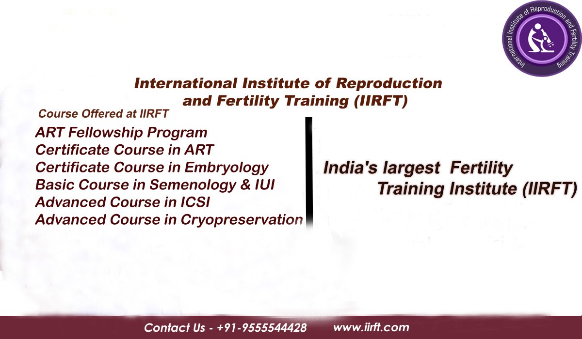 IIRFTINDIA's tweet photo. India's Largest Fertility Training institute (IIRFT)
Get ready for the best and hands on training and amazing learning experience at IIRFT.
For more queries mail us at Email:-contact@iirft.com.
Mobile:- +91-9555544428
#ICSI #ART #IVF #ICSITraining #IIRFT #India https://t.co/jPcVp9tYkQ