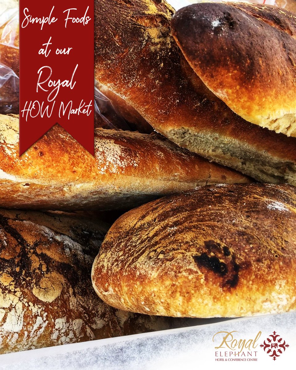 ElephantRoyal's tweet image. Simple Foods, owned by Lynn Fry, is one of our valued vendors at our Royal HOW Market.

Looking forward to see you on the 31st March 2019 at Royal Elephant Hotel.

royalelephant.co.za/events-special… 

#simplefoods #lynnfry #organic #breads #howmarket #royalelephanthotel #market
