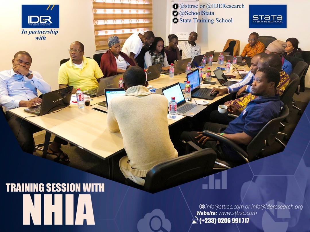 fessilfie2's tweet photo. Shots from our just ended STATA Training School. Enroll in our next upcoming training on Structural Equation Modelling (SEM) using STATA https://t.co/WC8u6qLamv