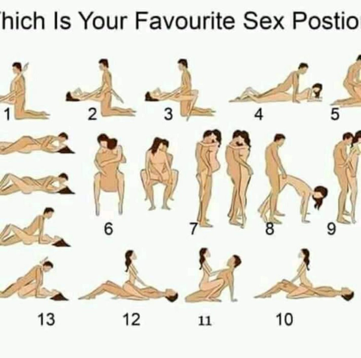 Dave59467679's tweet photo. Tell me which of these is your #favorite #sexualposition my favorite is #doggystyle https://t.co/ppVLQEQFKH
