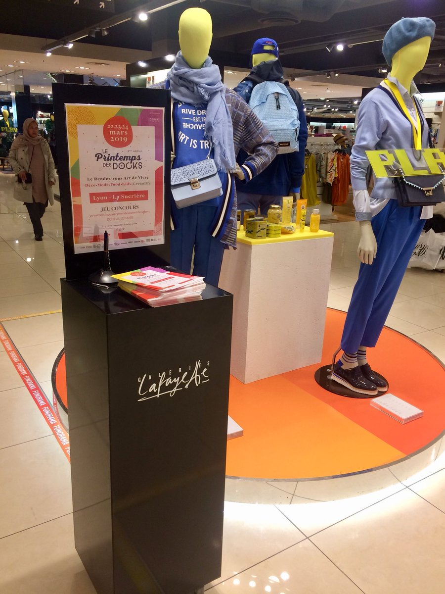 J-10 : Le salon s’affiche en grand aux Galeries Lafayette! Participez au jeu concours en magasin jusqu’au 20 mars pour gagner des entrées!