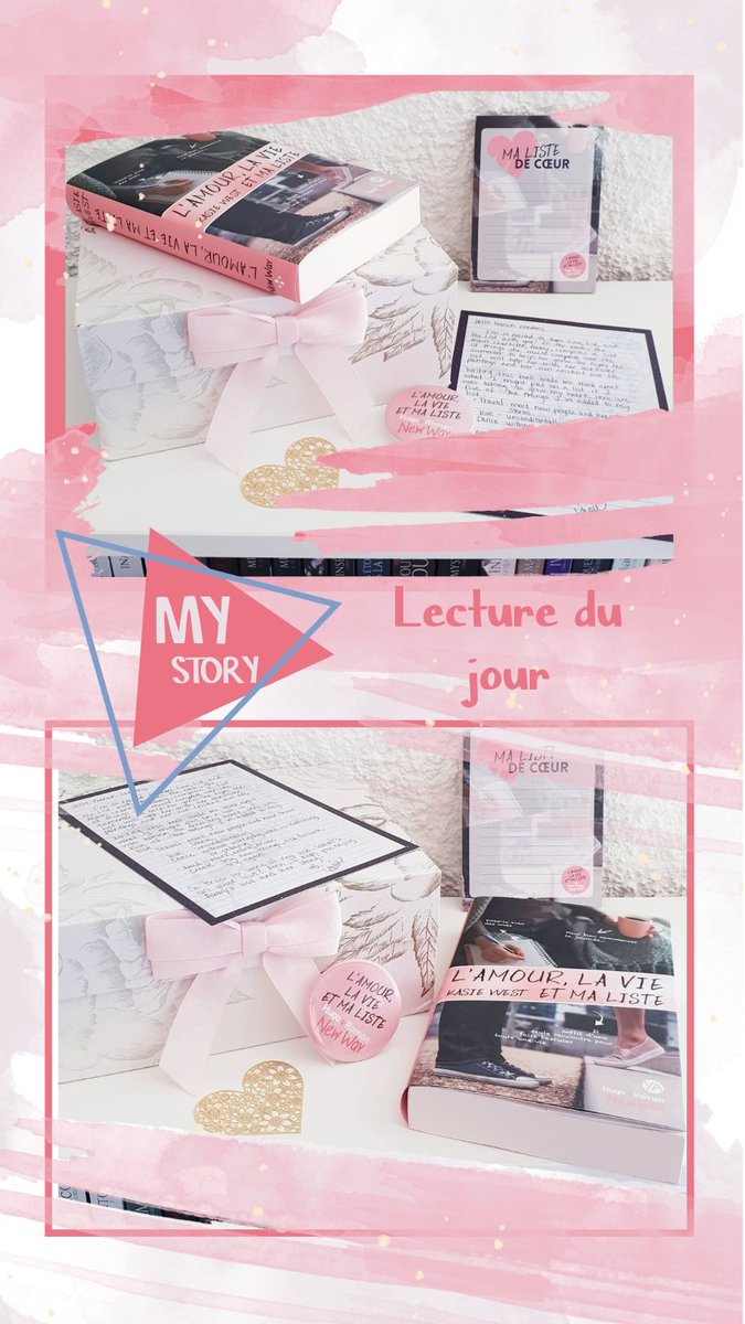 eloradana23031's tweet photo. ☆Programme lecture☆
▪
Je vais commencer avec [L'amour, la vie et ma liste] de @KasieWest à paraître demain aux éditions @HugoNewWay ♡ J'ai reçu le livre en avant première dans ma #yabox de @la_kube ♡
▪
#KasieWest #HugoNewWay https://t.co/X52Q5Ezi1s
