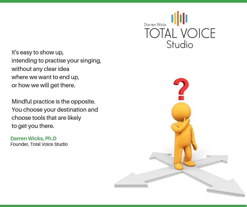 wickstotalvoice's tweet image. Do you know how to make your practice mindful? #singingtips #adviceforsingers #singingpractice