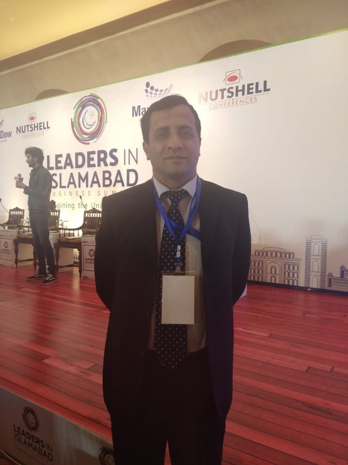bitsym_pakistan's tweet photo. #CEO of @bitsym_pakistan, Dr Saad Qaisar representing the company at Leaders Summit Business Forum in #Islamabad 
#LeadersInISB  #emergingpakistan https://t.co/VlxEPE0ouz