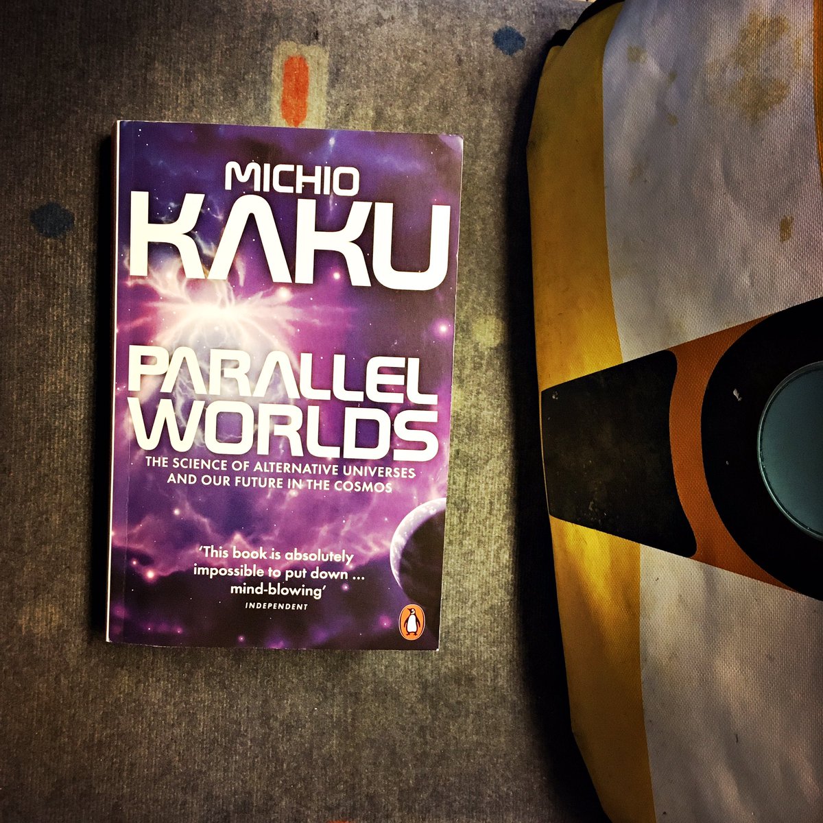 melspace42's tweet image. Thanks to @People_Of_Space I&apos;m now reading Parallel World&apos;s by @michiokaku. Indeed hard to put down! 👍 #SpaceComm