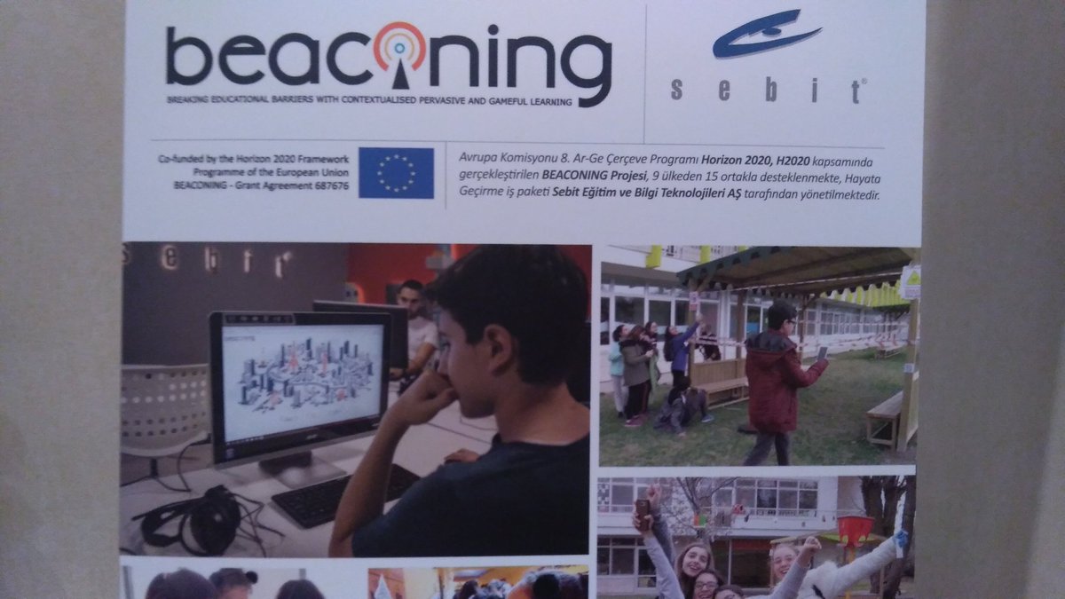halukkoca's tweet photo. @SebitVcloud Eğitimde Dönüşüm Buluşmaları'nda bu seferki temamız "Oyun Temelli Öğrenme" #Beaconing #egt #edtech https://t.co/G29un8o3oh