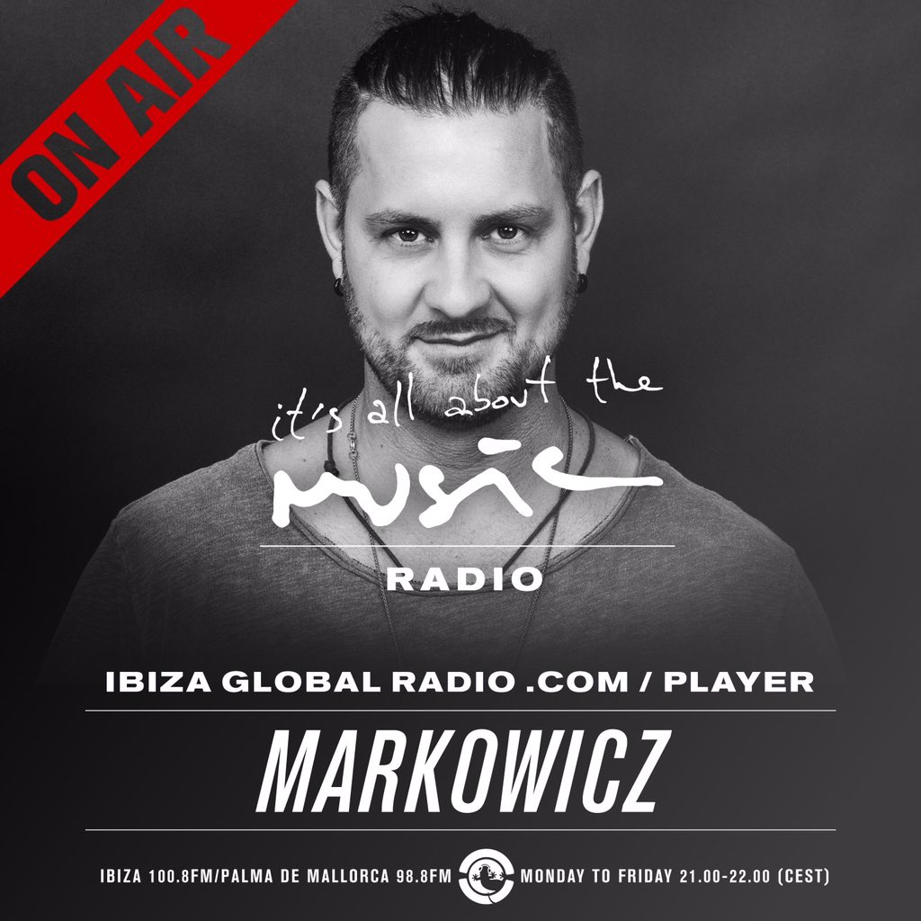 MarkowiczMusic's tweet photo. Thank you to @ibizaglobaltv and to “it’s all about the music” to have me on your show! For more coming wooooohooooooooo!!!!! https://t.co/fkkUB2o5BK