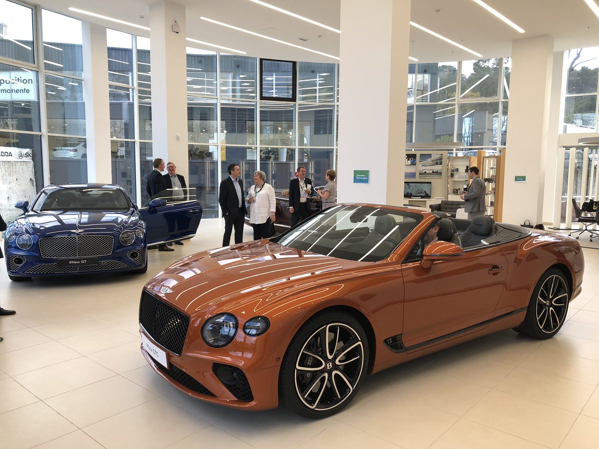 Richard Pearse (@rpearseintega) on Twitter photo Not everyday you enjoy breakfast at Bentley! And getting to see the #NewGTC which has only just been launched at Geneva was quite special. Thank you to <a href="/candwep/">Enterprise Cheshire and Warrington</a> and <a href="/BentleyMotors/">Bentley Motors</a> #MIPIM2019 Not everyday you enjoy breakfast at Bentley! And getting to see the #NewGTC which has only just been launched at Geneva was quite special. Thank you to <a href="/candwep/">Enterprise Cheshire and Warrington</a> and <a href="/BentleyMotors/">Bentley Motors</a> #MIPIM2019