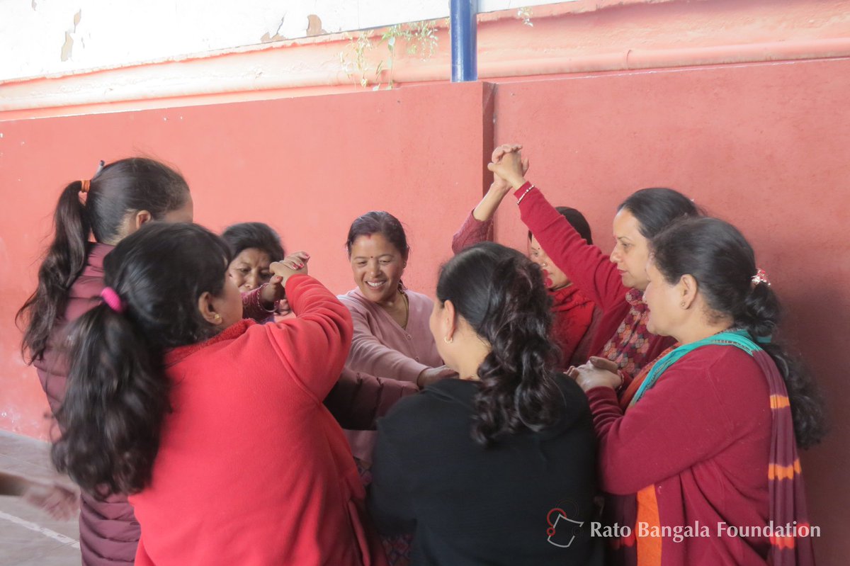 Smritirbf's tweet photo. Rato Bangala Partnership in Outreach Program (RBPOP) Lead Schools of Lalitpur, Teacher Touch 6, for Year 2 has commenced from February 28 2019. The teachers are currently actively engaging in Arts and Physical Education sessions. https://t.co/D6JLwOcmEX