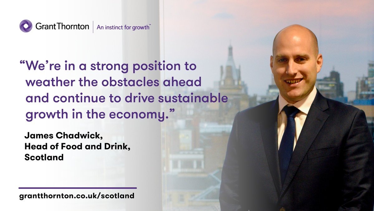 Scotland's food &amp; drink sector dominates #ScotLtd18 from <a href="/GrantThorntonUK/">Grant Thornton UK</a>.  But, there are fears #Brexit could create significant challenges for the industry. Our Head of Food &amp; Drink in Scotland, James Chadwick, shared his views in the report. #GTScot 
bit.ly/2K0EHL6