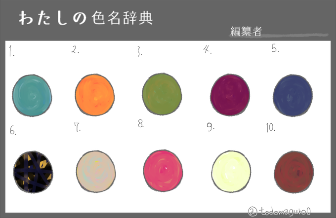 創作テンプレのtwitterイラスト検索結果