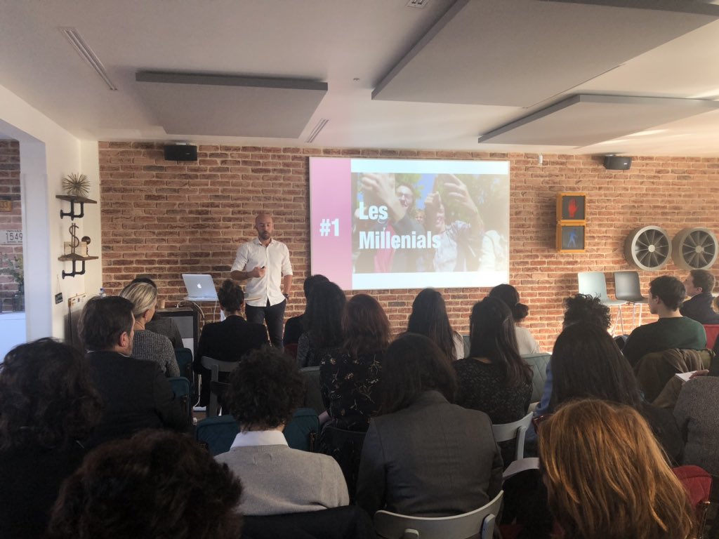 C’est parti pour la conférence #expériencecollaborateur 🚀chez @cometmeetings stay tuned pour suivre le petit déjeuner !