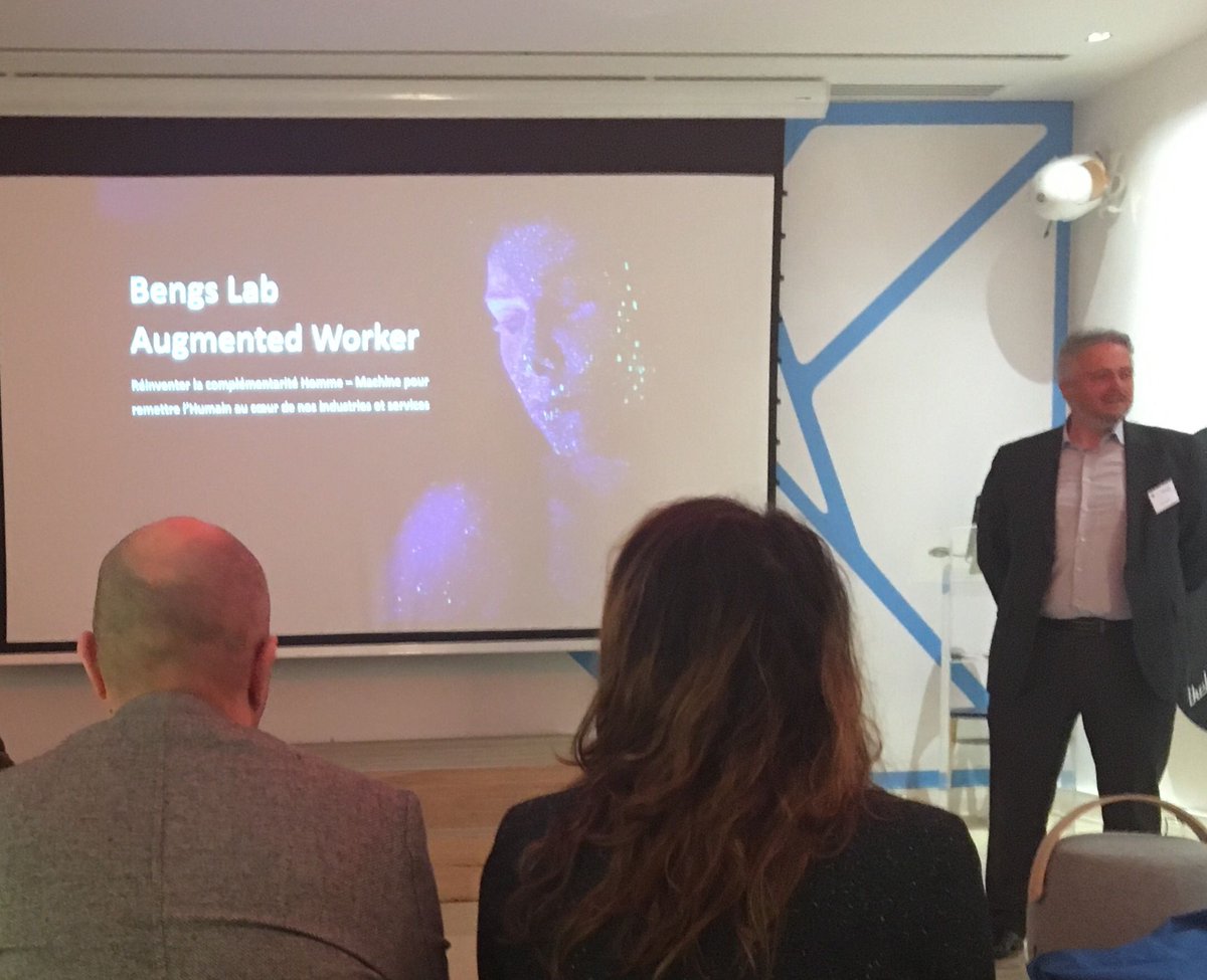 bengslab's tweet image. Meet Up de lancement de la nouvelle saison du Bengs Lab ! Augmented Worker, comment réconcilier l’humain et la technologie ? Une démarche d’open innovation pour co-construire les business models de demain ! #openinnovation #augmentedworker