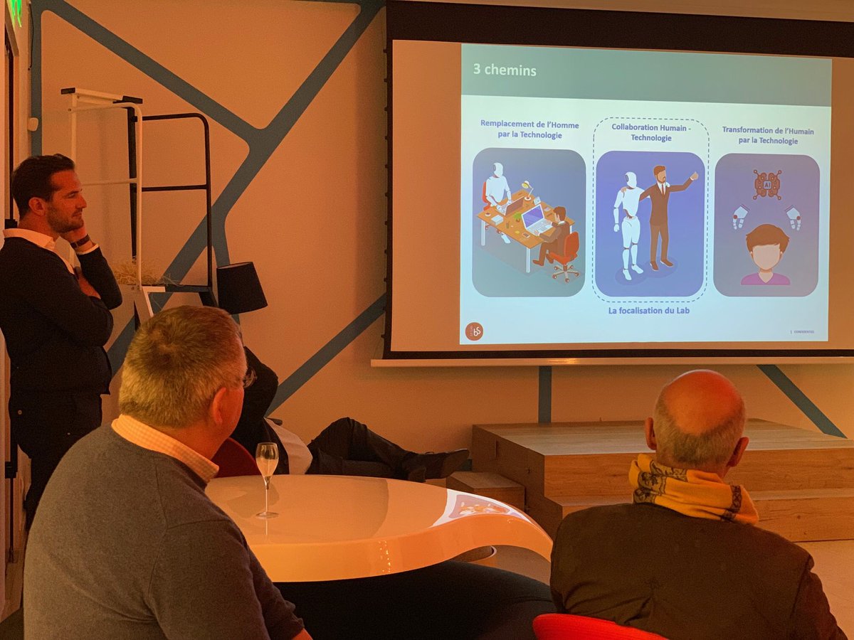 bengslab's tweet image. Meet Up de lancement de la nouvelle saison du Bengs Lab ! Augmented Worker, comment réconcilier l’humain et la technologie ? Une démarche d’open innovation pour co-construire les business models de demain ! #openinnovation #augmentedworker