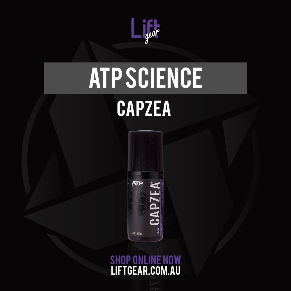 liftgear's tweet photo. 🏋🏻♂️🏋🏻♂️ATP Science CapZea is a patent pending revolutionary roll on, ALL NATURAL pain relief ointment designed for athletes or anyone subjected to rigorous activity.🏋🏻♂️🏋🏻♂️ #atpScience #painrelief #Recovery #natural #naturalpainrelief #Supplements #afterpay #rollonrelief #painfree https://t.co/FVPbXARGmW