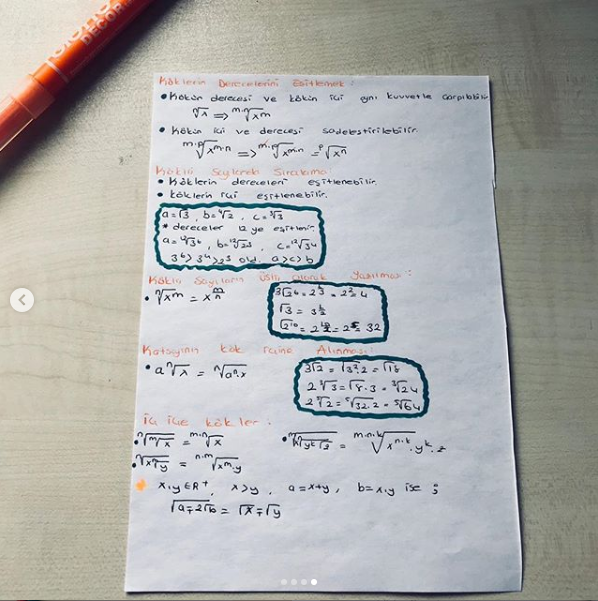 MathRehberim's tweet photo. Köklü konusunu bitirdiniz mi? ☺️
 Bitirdiyseniz bir tekrarda bizden olsun

#matematik #Yks #yksmatematik #tyt #tytmatematik #Yks2019 #kısanotlar #tyt2019 #ayt #kök #2019tayfa  #sayılar #2019tayfaçalışıyor https://t.co/fAygZlb3EO