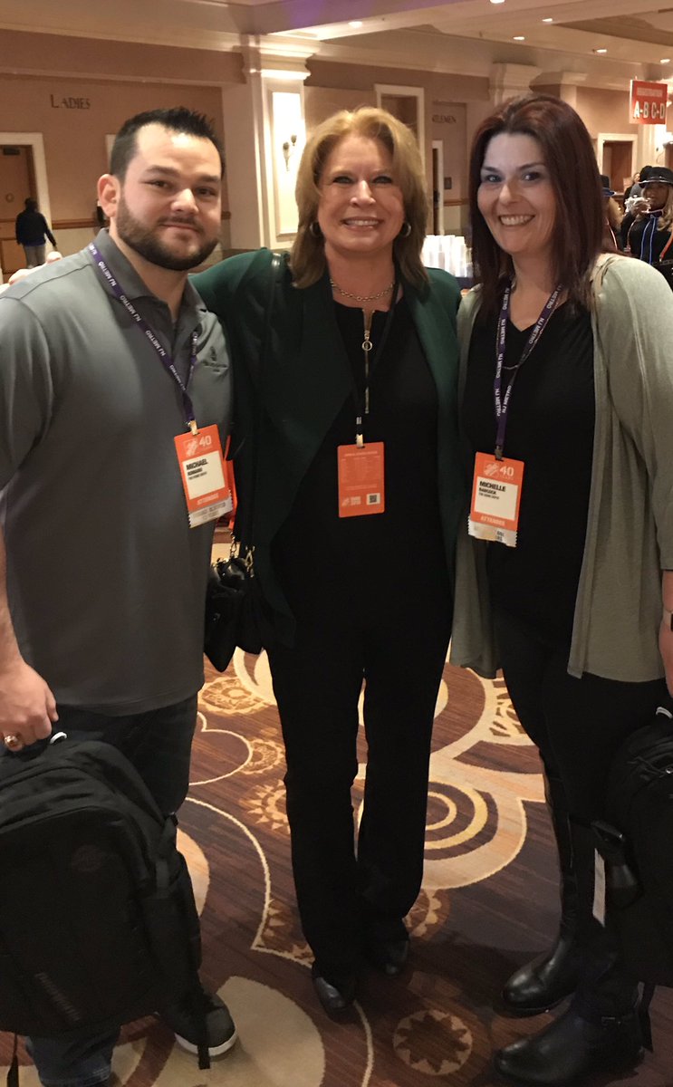 SMM2019 Amazing so far... but even more amazing is saying hello &amp; chatting with this amazing Northern division president <a href="/crystal_hanlon/">Crystal</a> ... a true inspiration &amp; mentor!! #OrangePromise #NJM #LeadershipMatters