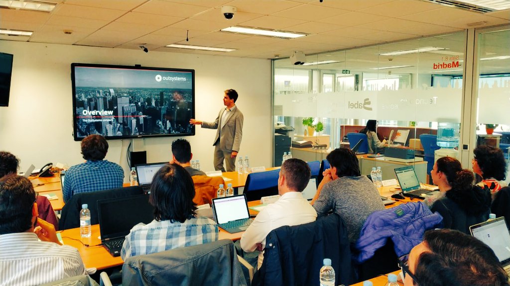 BABELgrupo's tweet photo. Today we celebrate the I Jump Start Low-Code Training in Spain, we will learn yo build #apps at full speed.
Thank you @OutSystems for the support. Ok, let's go 🚀
#lowcode #lowcodeevent #programming https://t.co/DP0PI63jaN