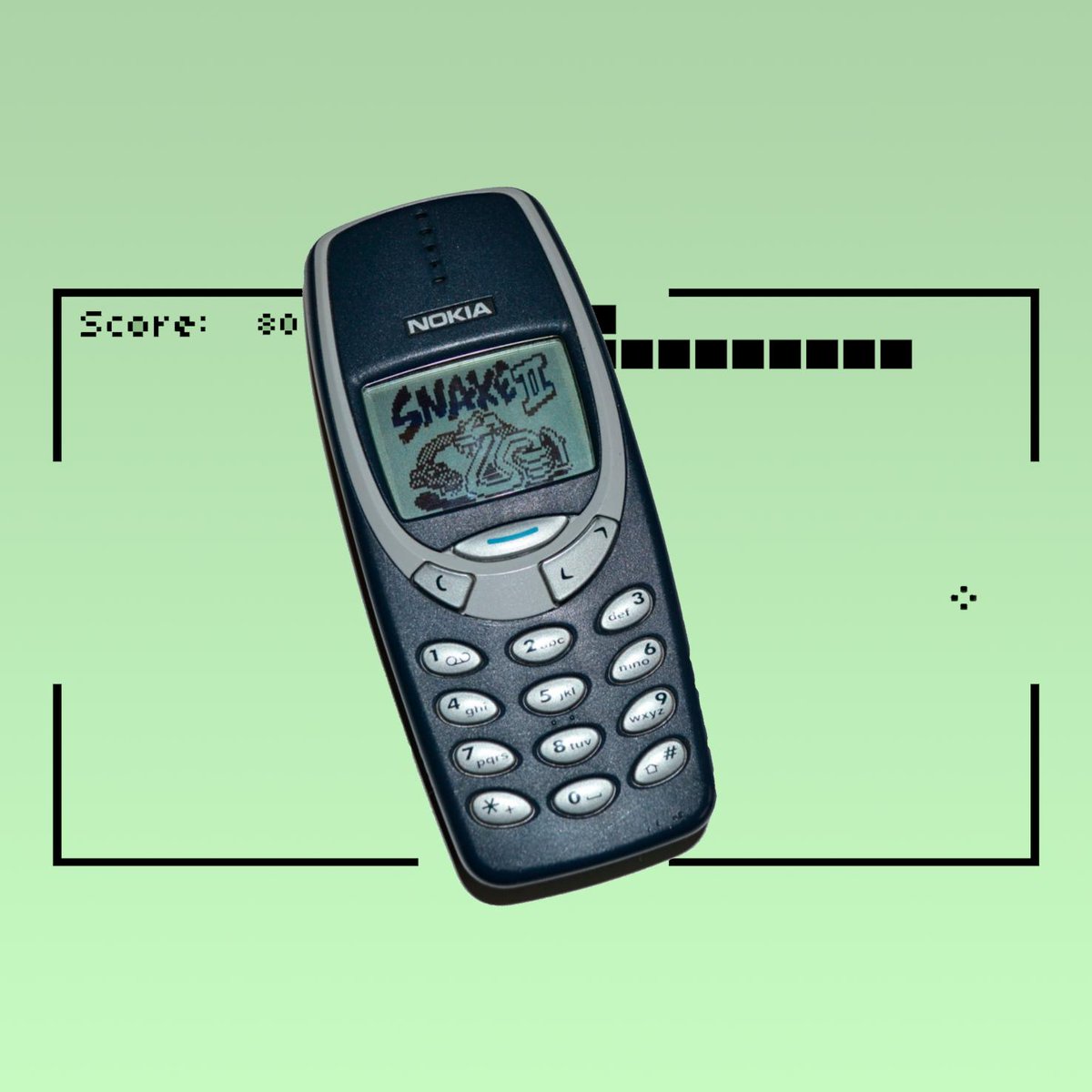 El Candy Crush de los 90. Esto sí era jugar al límite.
Like si tu también te has pasado horas y horas viciado al Snake. 🐍📱