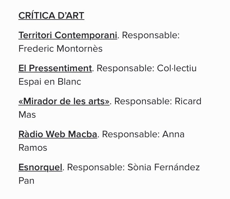 mvrigat's tweet photo. Molt a favor de @TContemporani 🙌
#PremisACCA2019 https://t.co/XQYEx5sOJl
