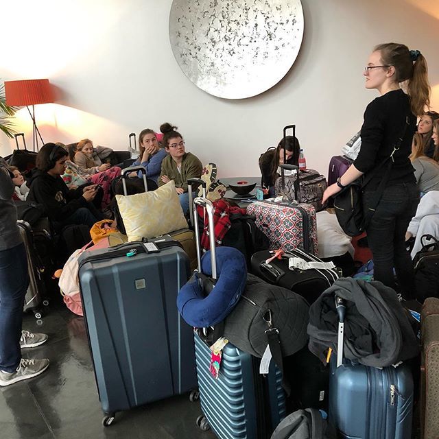 Waiting on the bus to Madrid.
#randolphspain19