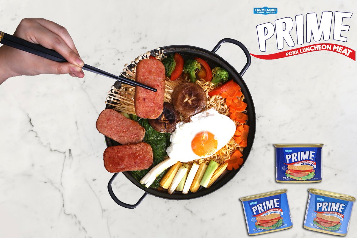 UltraBGL's tweet photo. Make it tasty and delicious with Prime Luncheon Meat!

Available from all leading supermarkets near you.
#PrimeLuncheonMeat
#Prime
#LuncheonMeat
#TastyAndDelicious
#UltraBGL https://t.co/CqRUavxHPv