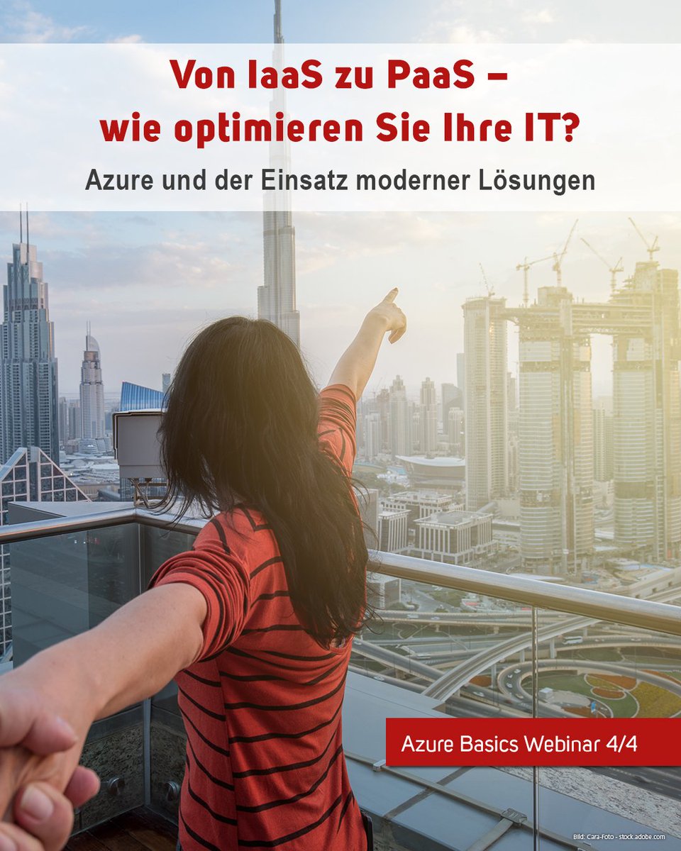 ericberg_de's tweet image. Morgen ist es wieder so weit - #AzureBasics Webinar 4/4 "Von IaaS zu PaaS – Wie der Einsatz moderner Lösungen Ihre IT optimiert!" - comparex.de/AzureBasics #Azure #Webinar