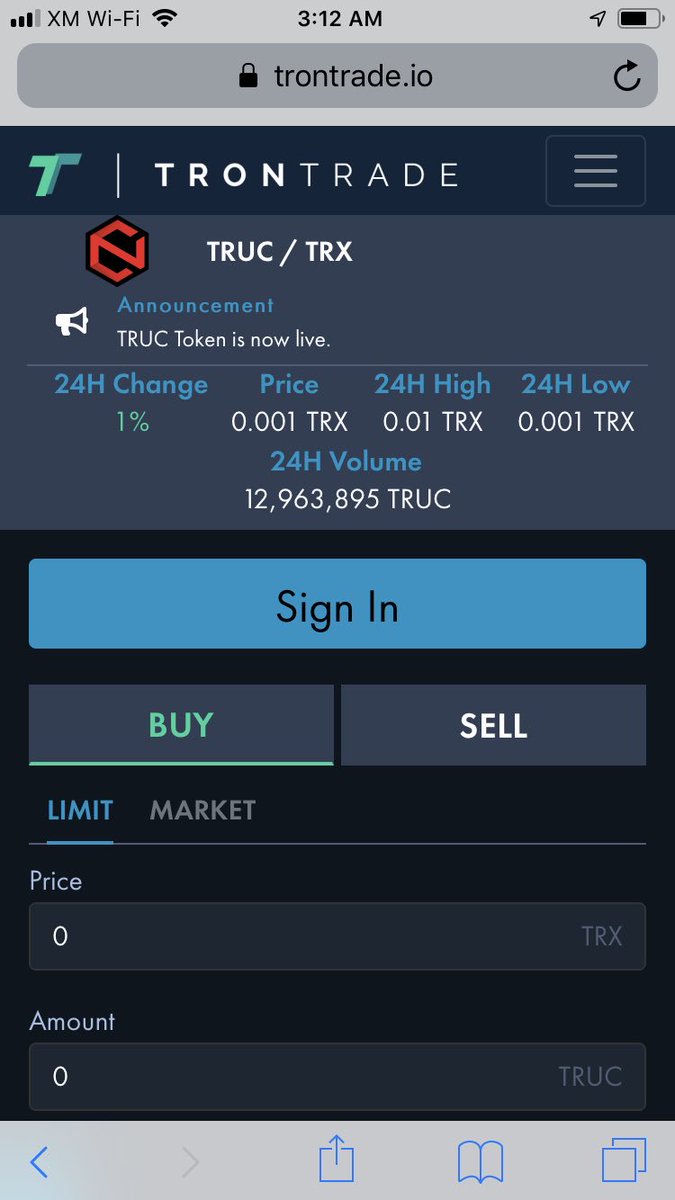 StaceyLuxXO's tweet photo. TRUC is now listed on https://t.co/LVkQePY6ui This is a big move for Community  Node. #trx #tron #TRUC #communitynode @IAmMikeHanson @tronman77 @community_node @CityUptake @Cgj_Crypto https://t.co/cC1u4XF81n