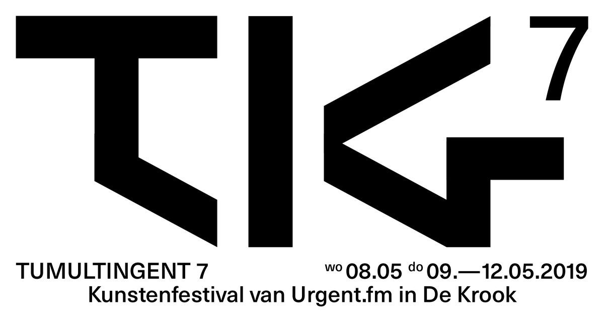 TUMULTFM's tweet photo. Yes! Ons gratis kunstenfestival #TIG7 is online! 
➡️ https://t.co/C6G6pMr4sg

8.05 &amp; 9.05 - 12.05 @dekrookbe https://t.co/0KJL0iUBoD