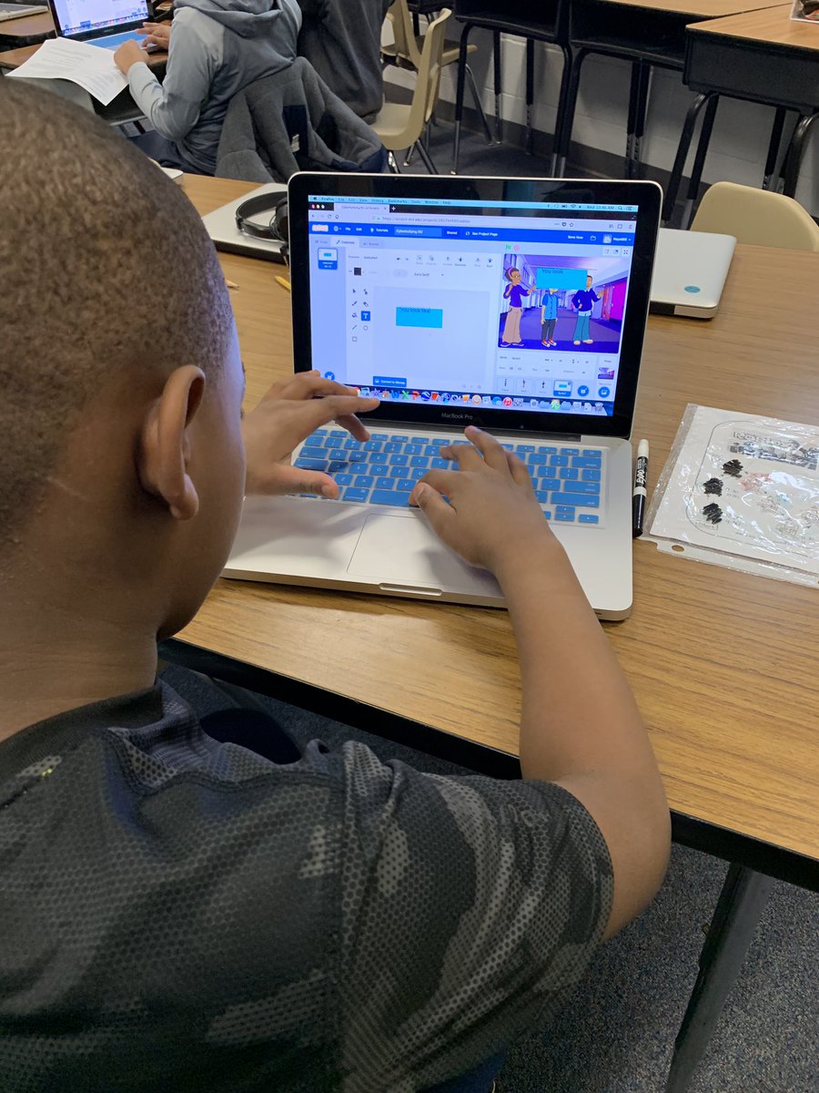 hcpssoit's tweet image. #codingwithscratch #keyboarding and more in technology class @hcpss_fres #animation #LearnToCode