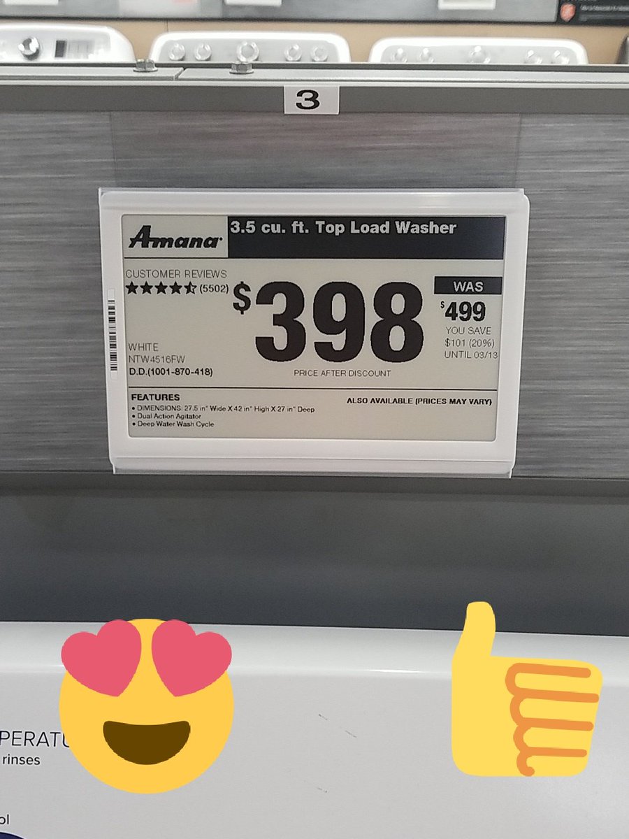 1405 Digital  price signs in Appliances