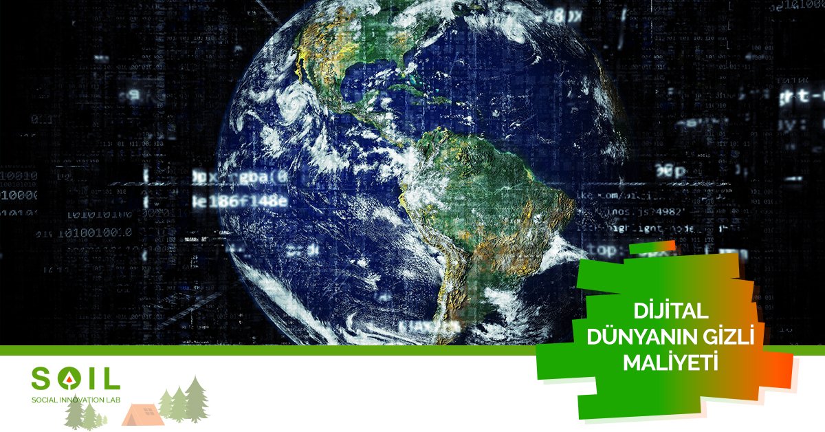 soilinnolab's tweet image. Dijital Dünyanın Gizli Maliyeti
Facebook, Google, Instagram… sadece telefon ve bilgisayar ekranlarında bir ışık gibi görünse de, dijital dünyanın maliyeti tahayyül sınırlarını aşan cinsten! 

Blog yazımız için: soilinnolab.com/2019/03/13/dij…

#soil #soilinnolab #soilink #kamp #camping