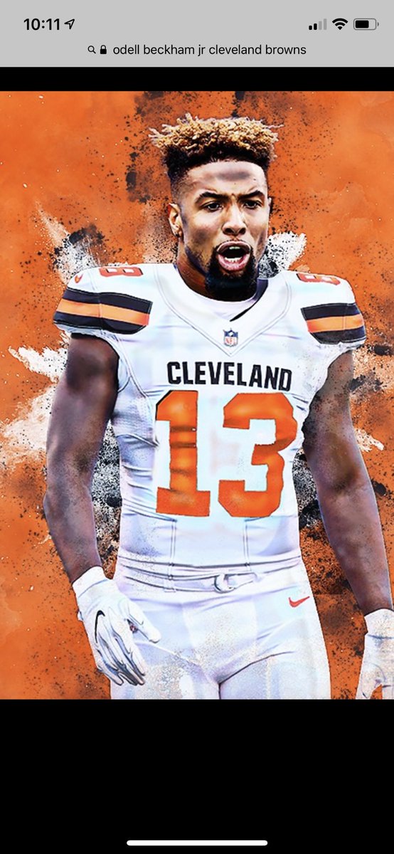 WeinerBlake's tweet photo. Welcome to Cleveland Odell https://t.co/TggYjst8g7