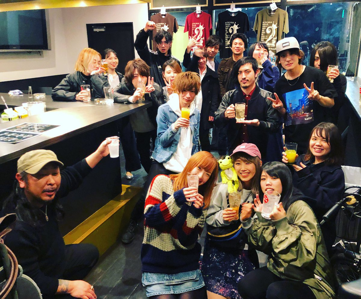 GoldSounds1's tweet photo. Gold Sounds presents
『music life』
#青木まりこ現象
#Katter
#カラブギ
#jamzo
#やまざきさとみ
#AsakusaGoldSounds
#リアルタイム打ち上げ模様
#浅草ライブハウスから世界へ発信中 https://t.co/Y2LoRmUGeI