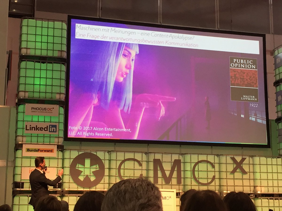 „Wollen wir Maschinen mit Meinungen?“ - Dr. Michael Schmidtke von #Bosch über den Tanz mit Bots und Avataren #cmcx