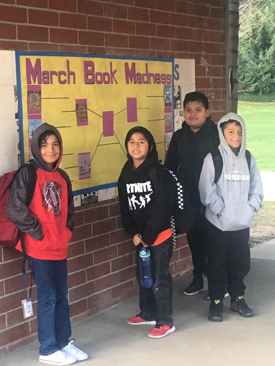 Lynn Sheldon (@4thsheldon) on Twitter photo Love it! Before school, boys discussing which books they voted for in our March Madness! They are “Thinkers” in their discussion of their preferences and their reasons! <a href="/4thSheldon/">Lynn Sheldon</a> <a href="/laspositaslions/">Las Positas</a> Love it! Before school, boys discussing which books they voted for in our March Madness! They are “Thinkers” in their discussion of their preferences and their reasons! <a href="/4thSheldon/">Lynn Sheldon</a> <a href="/laspositaslions/">Las Positas</a>