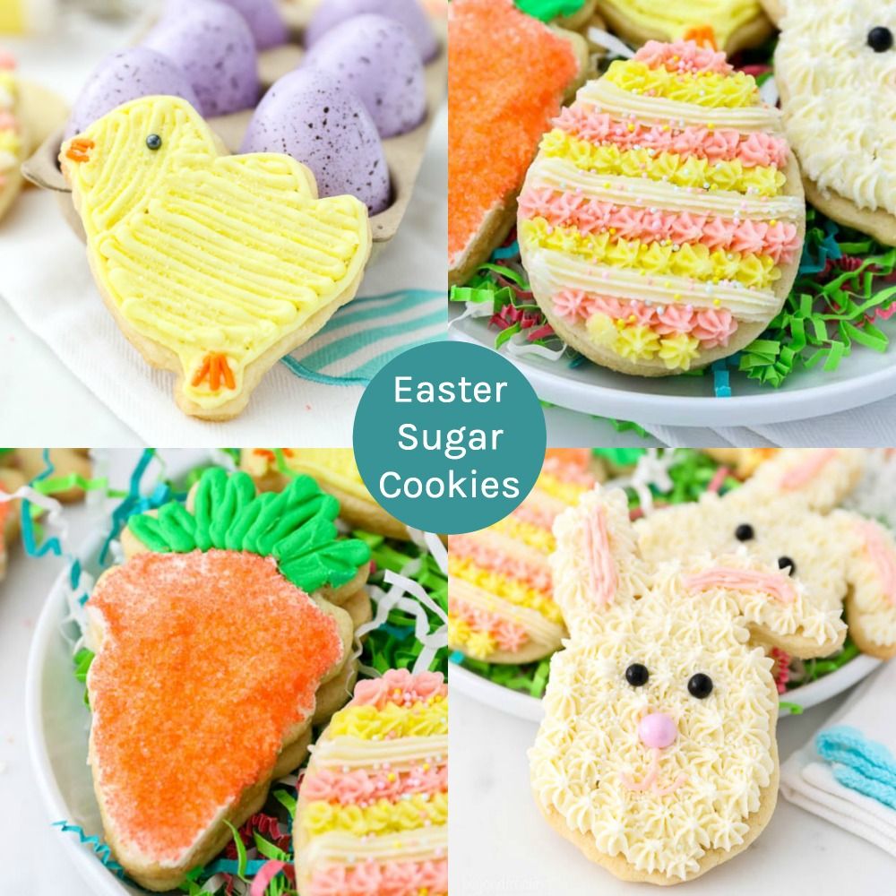 beyondfrosting's tweet image. #ad Cuteness overload alert! These Easter Sugar Cookies are made easy with @Krusteaz Butter Vanilla Sugar Cookie Mix! That leaves plenty of time for decorating! bit.ly/eastersugarcoo… #krusteaz