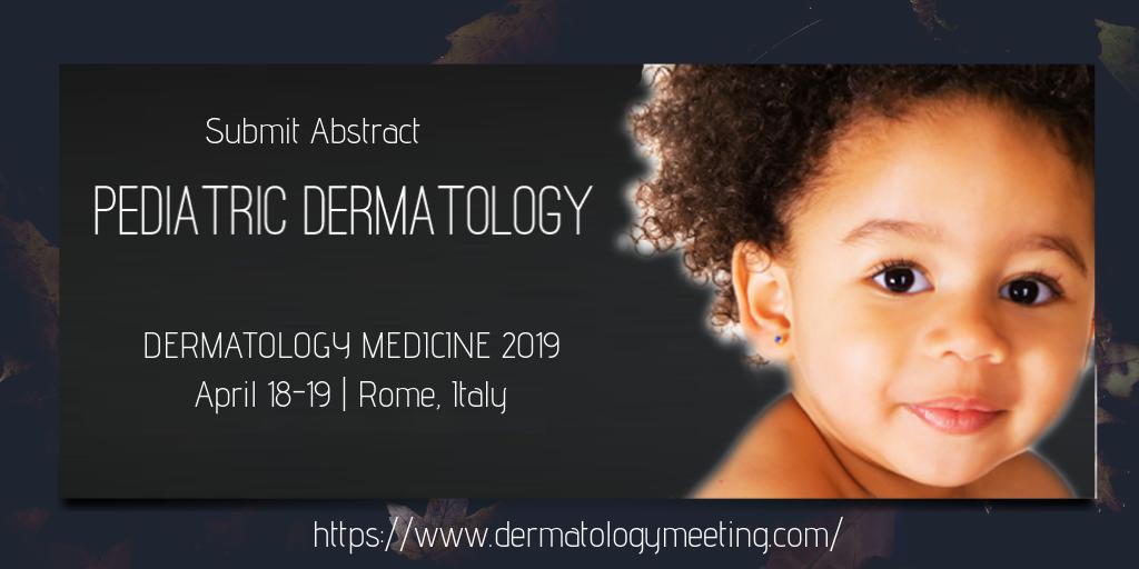 LissyWattson's tweet photo. Get more information at: https://t.co/pABOi95FqK  
Join us as a speaker and get an opportunity to be certified from a prestigious International conference.
Submit abstract: https://t.co/KJF8JHjmjz 
Witness discussion over #Clinicaldermatology #Pediatricdermatology https://t.co/6ZjFhJGM8A