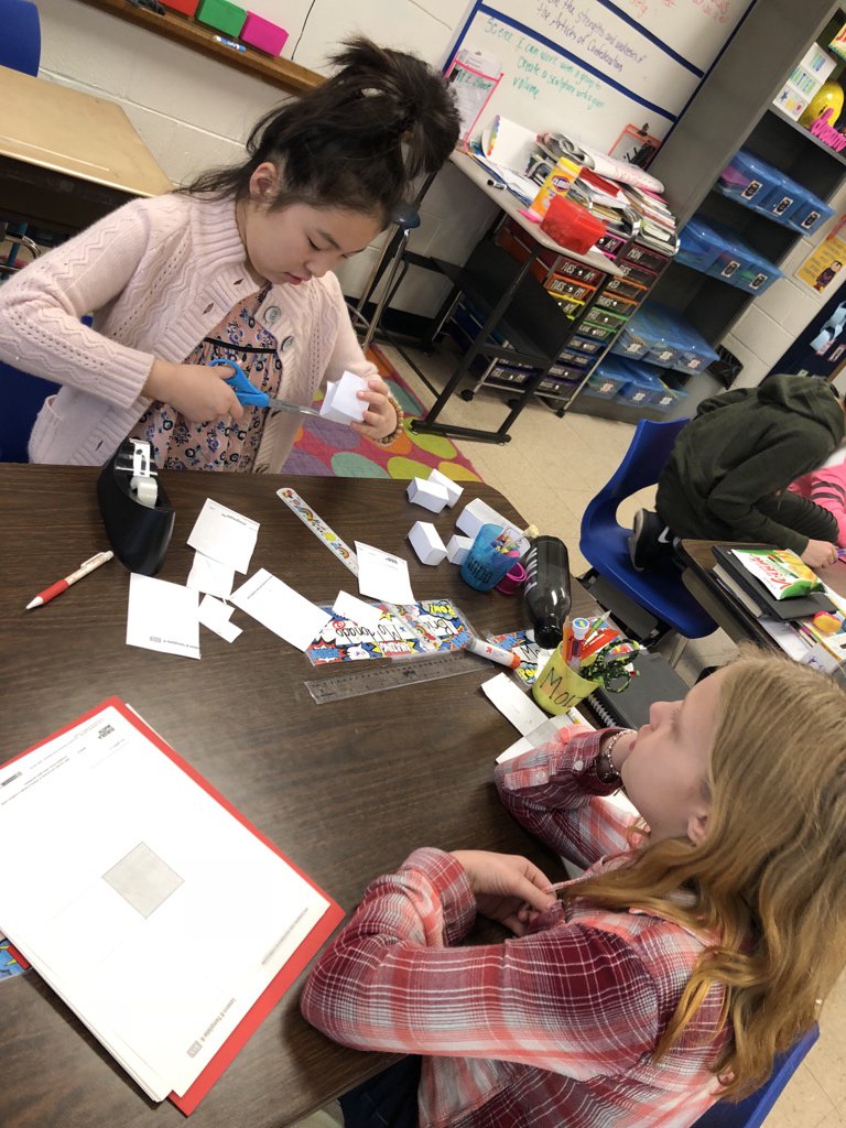 GamboaFifth's tweet photo. Volume sculpture project. #Madison44 #WeAre44 https://t.co/es1RGpixsX
