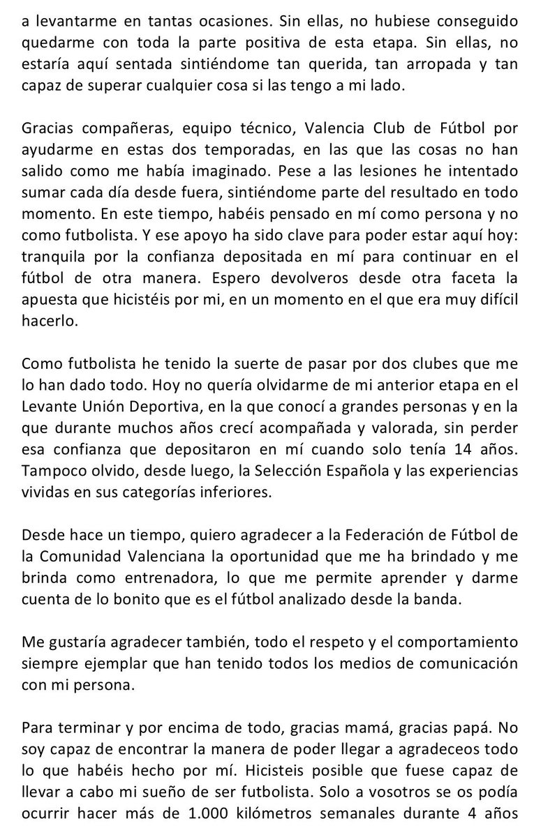 andreaesteban10's tweet photo. Tras 5 graves lesiones de rodilla, es el momento de decir adiós.

Punto y aparte. https://t.co/9lYFMMGi13